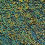 Blue / Gold On Clear Granite Ripple - 96 Coe