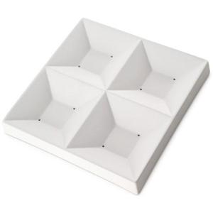 7-1/4 x 7-1/4 Four-Square Dish