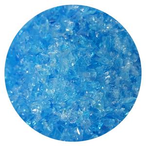 8-1/2 Oz Sky Blue Transparent Medium Frit - 96 Coe