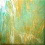 Kokomo Sea Green, Light Amber and Clear Opal