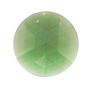 Round Sea Green 30mm Faceted Jewel