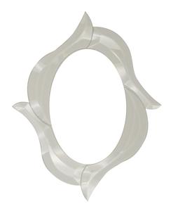 8 x 10 Wave Frame Bevel Cluster