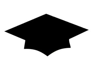 Pre-Cut Graduation Cap - 96 COE
