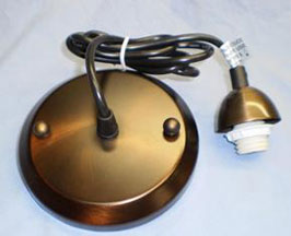 Bronze Pendant Lamp Hardware