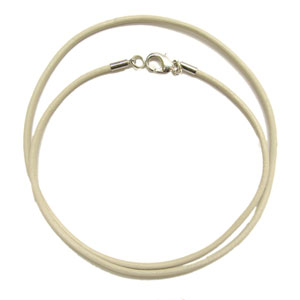 Creme Leather Cord - 2 Pack