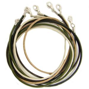 Earth Tones Leather Cord Assortment - 10 Pack