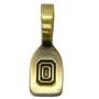 Antique Brass Plated Smooth Bails - 20 Pack