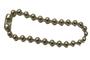 9-1/2 Silver Plated 4.4mm Ball Chain Bracelet