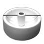 5 Round Candle Holder Mold