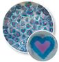 Pink Heart Millefiori - 90 COE