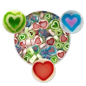 Heart Millefiori Assortment - 90 COE