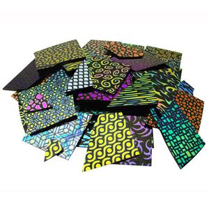 1 LB CBS Borderline Pattern Scrap Thin Black - 90 COE