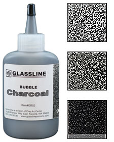 Glassline Bubble Pen - Charcoal