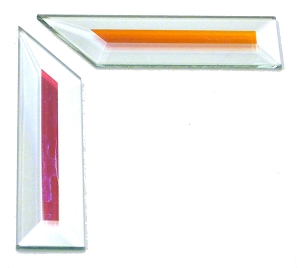 Dichroic Mitered Bevel Corner Set - Box of 30