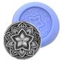 Embroidered Anemone Antique Push Mold