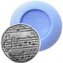 Music Notes Antique Push Mold