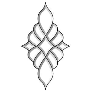 Elegant Burst Bevel Cluster