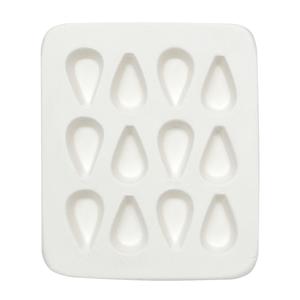 Super Mini Teardrop Jewelry Mold - 12 Teardrops