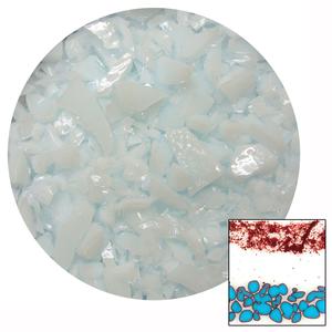 8-1/2 oz Red Reactive Opal Coarse Frit - 96 COE