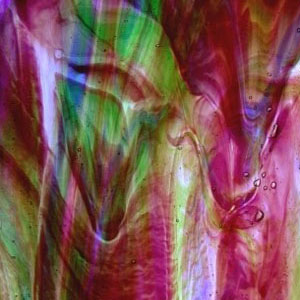 Wissmach Dark Purple, Dark Blue and Green Wispy