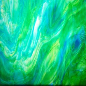 Kokomo Green, Blue and Clear Streaky