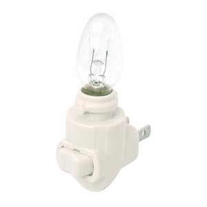 White Night Light with 4w Bulb - 6 Pack