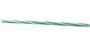 Light Blue & White Candy Cane Rod - 90 Coe