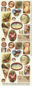 Winter Holiday Collage Sheet