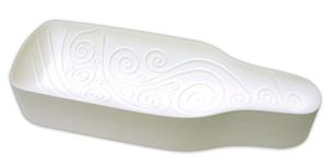 Large Bottle Swirl Texture Slumper