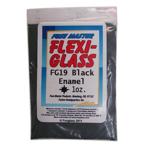 Flexi-Glass Enamels Black 1oz