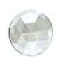 Clear Round 15mm Faceted Jewel