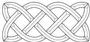 Celtic Cross Stitch Bevel Cluster