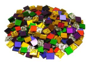 1/2 Mirror Tile Variety Mix - 1/2 Lb