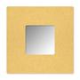 15 Square Mirror Wood Plaque