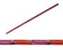 Purple And Red Over White Ribbon Cane - 90 COE