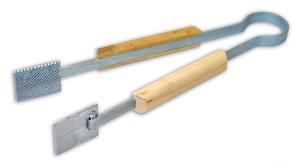 Flat Masher Tongs with Teeth