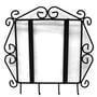 Metal Tile Frame With Key Hooks