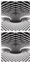 Optical Illusion Black Enamel Decal - 2 Pack