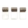 Large Silver Plated Tube Bail Assortment - 9 Pack