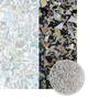 Clear Metallic Medium Frit - 96 COE