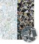 Clear Metallic Mosaic Frit - 96 COE