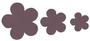 Purple Flower Pre-Cut Assortment 3 Pack - 96 COE