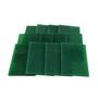 Fuseworks Green Opal Glass - 12 Pack