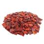 Red Opaque Stained Glass Chips - 480 Pieces