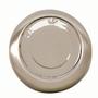 Silver Plated Brushed Satin Round Pendant