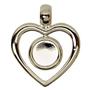 Silver Plated Heart Pendant