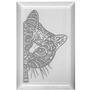Delphi Studio Cat Engraved Bevel