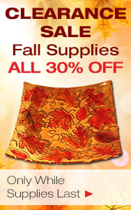 Fall Clearance Sale