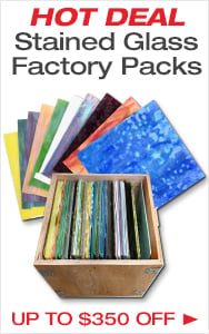 Hot Deal - Stained Glass Factory Packs