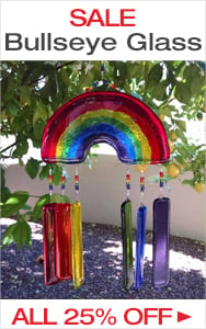 Sale - Bullseye Glass